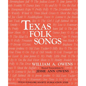 Texas Folk Songs - Paperback