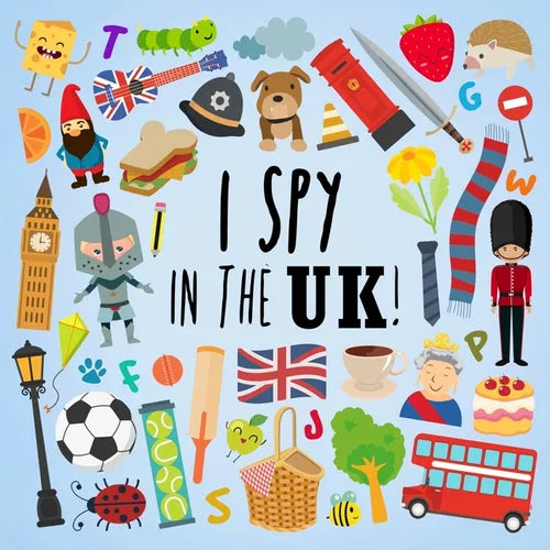 I Spy - In the UK!: A Fun Guessing Game for 3-5 Year Olds - Paperback