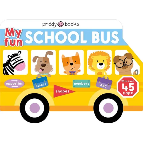 My Fun Flap Book: My Fun School Bus - Board Book
