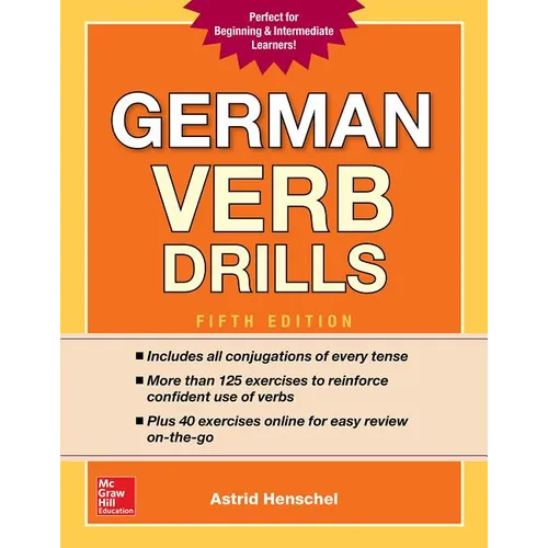 German Verb Drills, Fifth Edition - Paperback