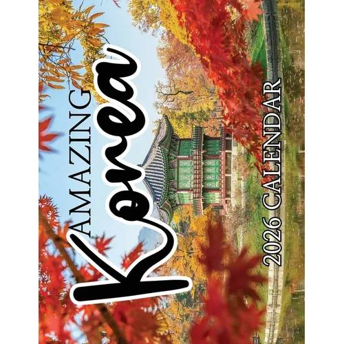 Amazing Korea 2026 Calendar - Paperback