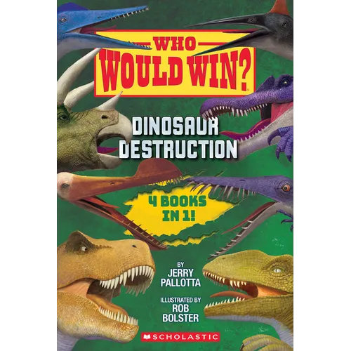 Who Would Win?: Dinosaur Destruction - Hardcover