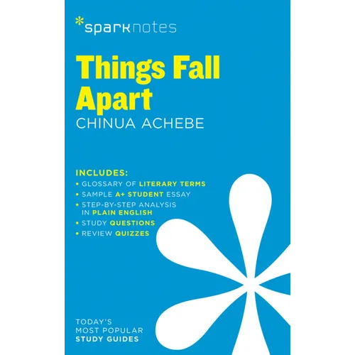 Things Fall Apart Sparknotes Literature Guide - Paperback