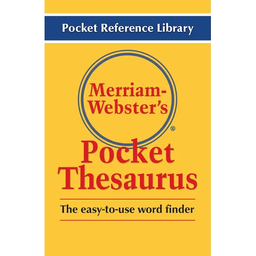 Merriam-Webster's Pocket Thesaurus - Newest Edition - Paperback