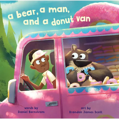 A Bear, a Man, and a Donut Van - Hardcover