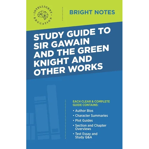 Study Guide to Sir Gawain and the Green Knight and Other Works - Paperback