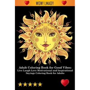 Adult Coloring Book for Good Vibes - Paperback