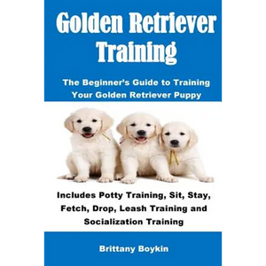 Golden Retriever Training: The Beginner's Guide to Training Your Golden Retriever Puppy: Includes Potty Training, Sit, Stay, Fetch, Drop, Leash Traini - Paperback