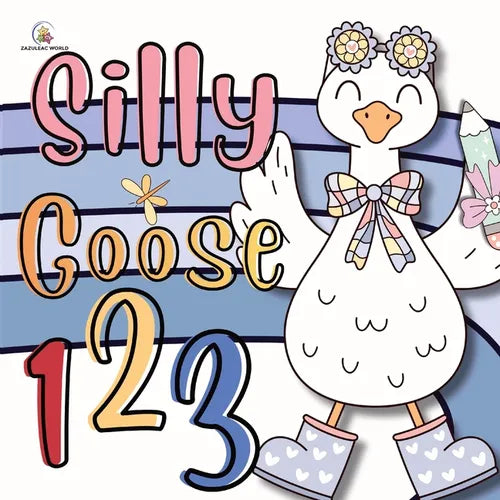 Silly Goose 123 Numbers Book - Paperback