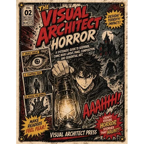 The Visual Architect: Horror - A Systematic Guide to Suspense, Comic Book Layout, Panel Composition, and Sequential Art - Paperback