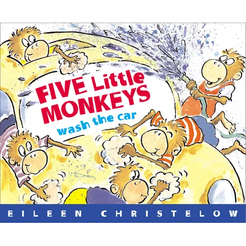 Five Little Monkeys Wash the Car - Paperback