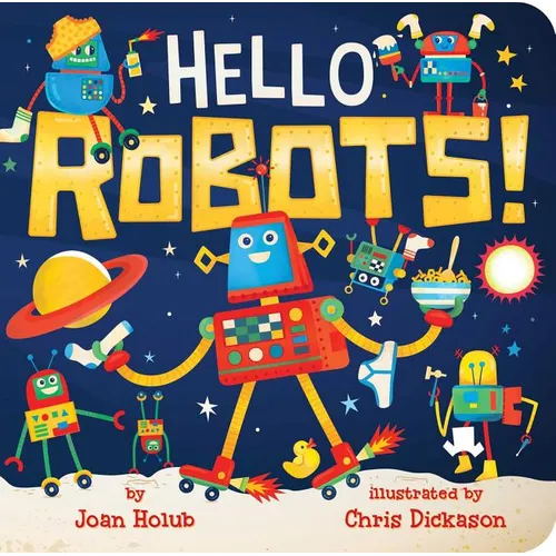 Hello Robots! - Board Book