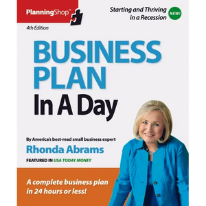 Business Plan in a Day - Paperback