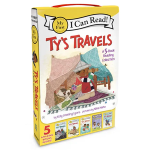 Ty's Travels: A 5-Book Reading Collection: Zip, Zoom!, All Aboard!, Beach Day!, Lab Magic, Winter Wonderland - Paperback