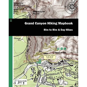 Grand Canyon Hiking Mapbook: Rim to Rim and Day Hikes - Paperback
