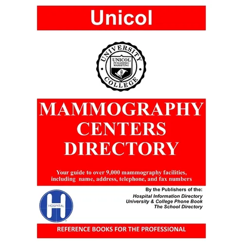 Mammography Centers Directory, 2026 Edition - Paperback