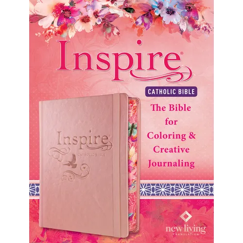 Inspire Catholic Bible NLT: The Bible for Coloring & Creative Journaling - Imitation Leather