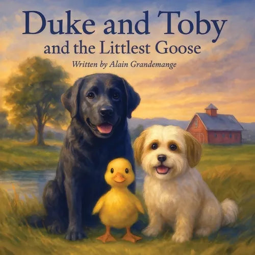Duke and Toby and the Littlest Goose - Paperback