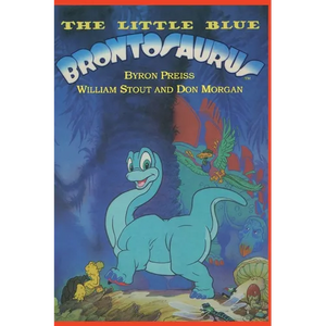 The Little Blue Brontosaurus - Hardcover