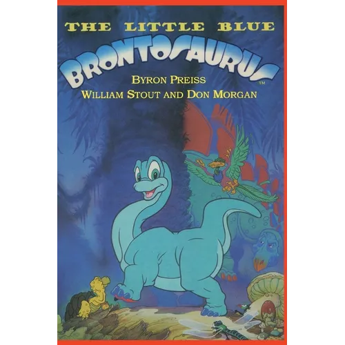 The Little Blue Brontosaurus - Hardcover