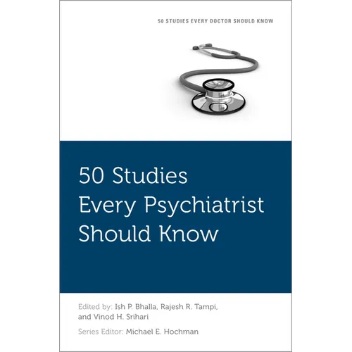 50 Studies Every Psychiatrist Should Know - Paperback