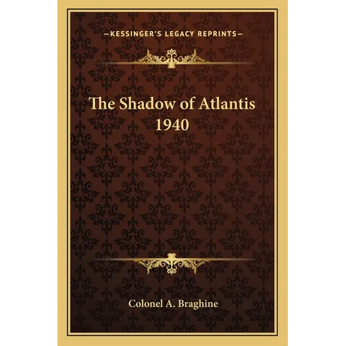 The Shadow of Atlantis 1940 - Paperback