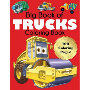 Big Book of Trucks Coloring Book - Paperback