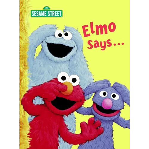 Elmo Says... (Sesame Street) - Board Book