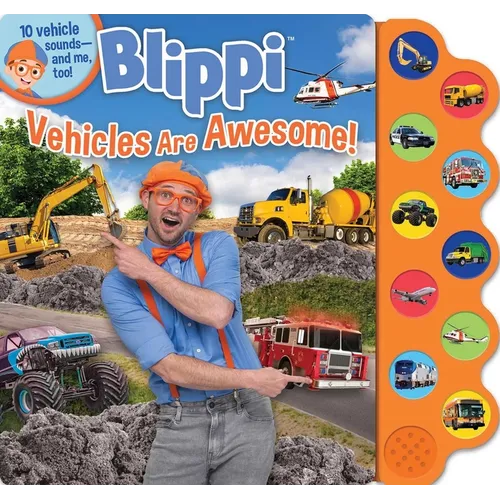 Blippi: Vehicles Are Awesome! - Board Book