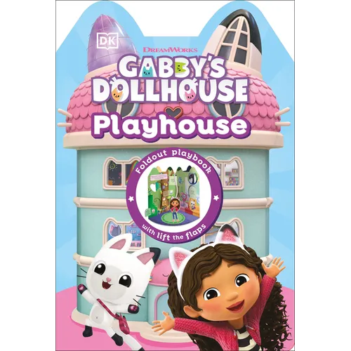 Gabby's Dollhouse Playhouse - Hardcover