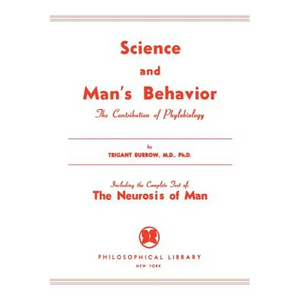 Science and Man's Behavior - Paperback