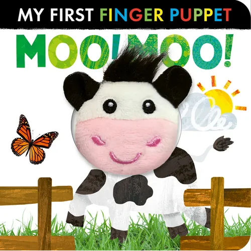 My First Finger Puppet: Moo! Moo! - Board Book