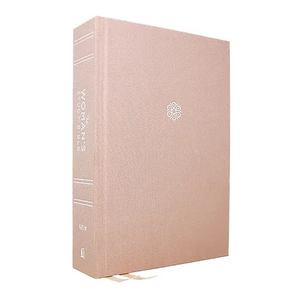 Niv, the Woman's Study Bible, Cloth Over Board, Pink, Full-Color, Thumb Indexed: Receiving God's Truth for Balance, Hope, and Transformation - Hardcover