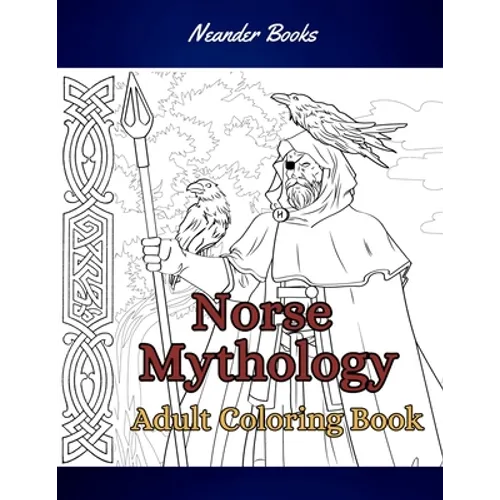 Norse Mythology: Coloring Book for Adults and Teens - Paperback