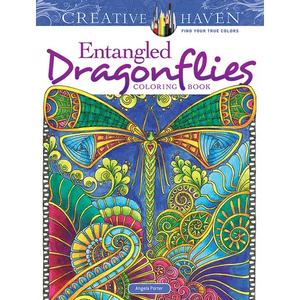 Creative Haven Entangled Dragonflies Coloring Book - Paperback