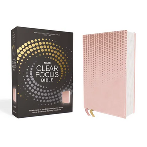 Nasb, Clear Focus Bible, Leathersoft, Pink: Read More of the Bible with Better Focus Using the Bionic Reading Method - Imitation Leather