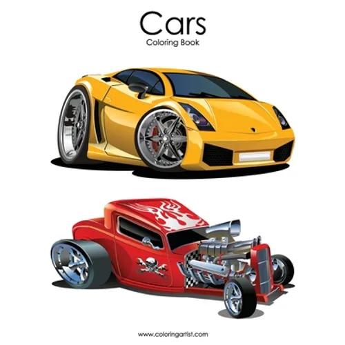 Cars Coloring Book 1 - Paperback