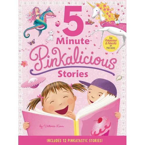 Pinkalicious: 5-Minute Pinkalicious Stories: Includes 12 Pinkatastic Stories! - Hardcover