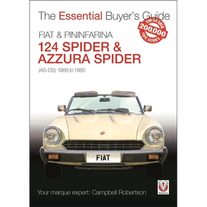 Fiat 124 Spider & Pininfarina Azzura Spider: (As-Ds) 1966 to 1985 - Paperback