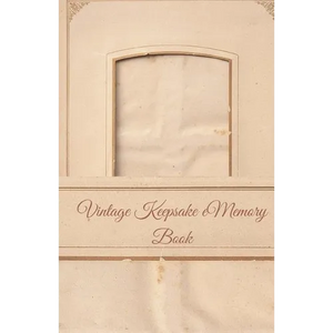 Vintage Keepsake Memory Book: Classic Keepsake Memory Book/Photo Album for all occasions - Paperback