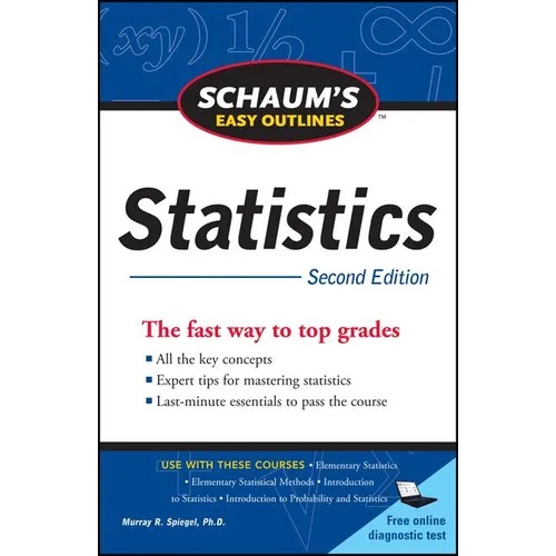 Schaum's Easy Outline of Statistics, Second Edition - Paperback