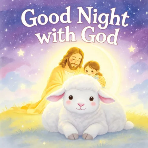 Good Night with God: 20 Calming Bible Stories for Kids - A Christian Bedtime Book to Nurture Faith, Love and Sweet Dreams - Paperback