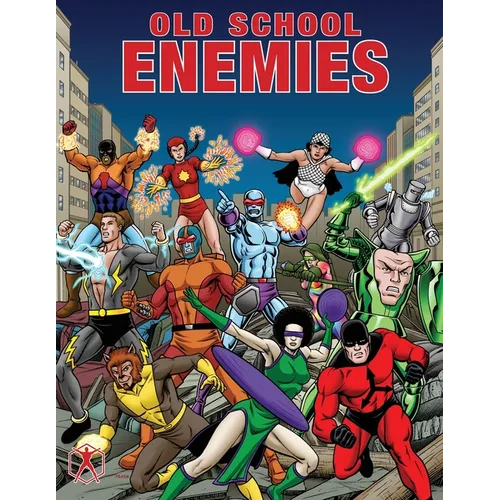 Old School Enemies: A Villain Book, History, and Collector's Guide - Paperback