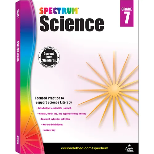 Spectrum Science, Grade 7: Volume 59 - Paperback