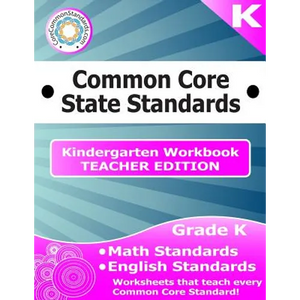 Kindergarten Common Core Workbook - Teacher Edition - Paperback