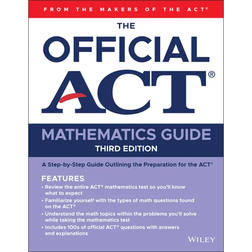 The Official ACT Mathematics Guide - Paperback