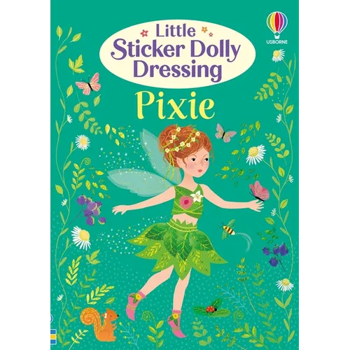 Little Sticker Dolly Dressing Pixie - Paperback