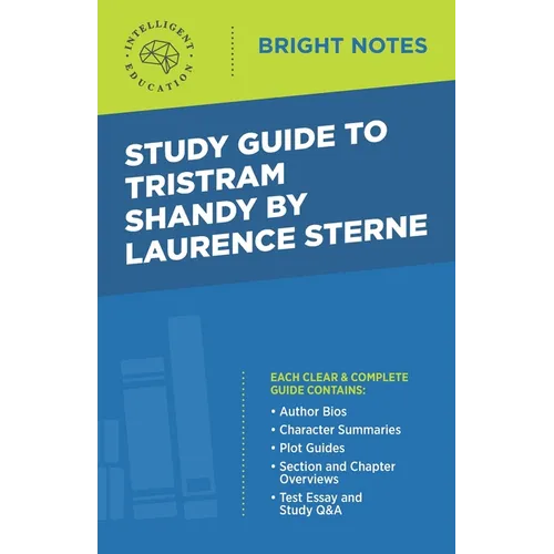 Study Guide to Tristram Shandy by Laurence Sterne - Paperback