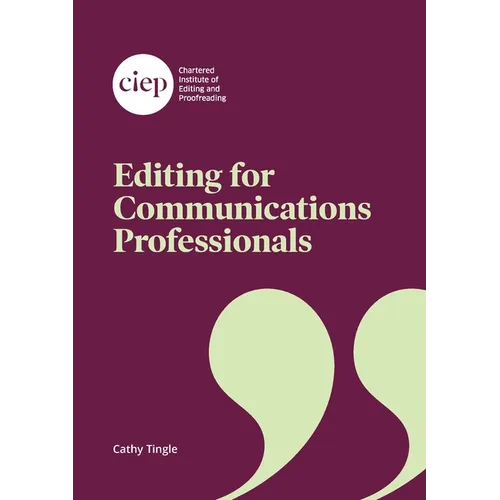 Editing for Communications Professionals - Paperback