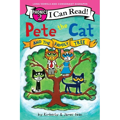 Pete the Cat and the Family Tree (I Can Read Phonics) - Paperback
